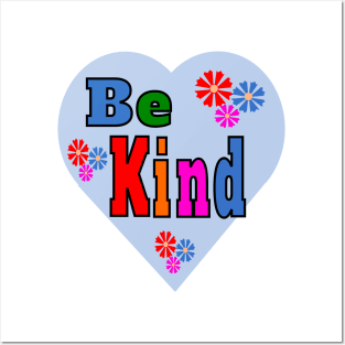 Be a Nice Human -- "Be Kind" Quote Posters and Art